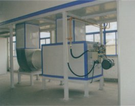 天然氣熱風循環加熱系統